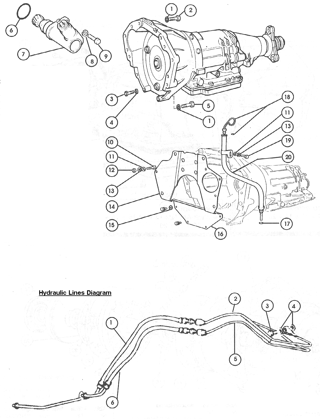 Gearbox, Automatic Transmission – External Parts
